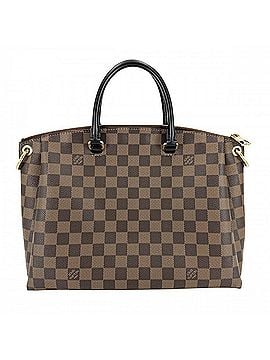 Louis Vuitton Louis Vuitton Women's Damier Odeon Tote MM Handbag Shoulder Bag Crossbody Brown LOUIS VUITTON N45283 Gold Hardware (view 2)