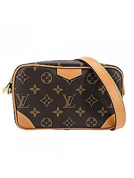 Louis Vuitton Louis Vuitton Men's Monogram Archive Trocadero Wearable Wallet Shoulder Bag, M14058, Brown, Gold Hardware (view 1)