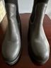 M. Gemi 100% Leather Gray Black Boots Size EU 38 1/2 - photo 5