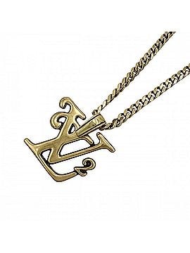 Louis Vuitton Louis Vuitton Men's Necklace, x NIGO Collier Squared LV Accessory Pendant, LOUIS VUITTON MP2692, Gold, Approx. 45.4g (view 1)
