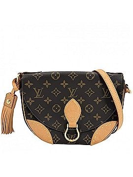Louis Vuitton Louis Vuitton Women's Monogram Saint Cloud Shoulder Bag, M41481, Brown, Gold Hardware (view 1)