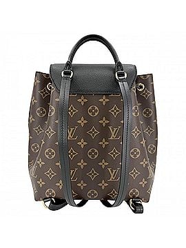 Louis Vuitton Louis Vuitton Women's Monogram Montsouris NM PM Backpack, Bag, LOUIS VUITTON M45515, Brown/Black with Gold Hardware (view 2)
