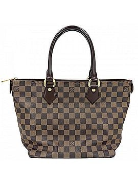 Louis Vuitton Louis Vuitton Women's Damier Saleya PM Tote Bag, Shoulder Brown, LOUIS VUITTON N51183, Gold Hardware (view 2)