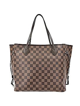 Louis Vuitton Louis Vuitton Neverfull MM Tote Bag for Women, Handbag/Shoulder Bag, LOUIS VUITTON N40599, Damier Canvas, Brown, Gold Hardware (view 2)
