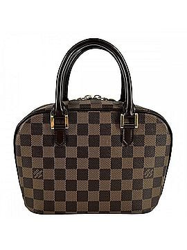 Louis Vuitton Louis Vuitton Women's Salia Mini Handbag, Small Size, LOUIS VUITTON N51286, Damier Canvas, Brown, Gold Hardware (view 2)