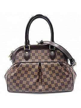 Louis Vuitton Louis Vuitton Women's Damier Trevi PM Handbag/Shoulder Bag, N51997, Brown with Gold Hardware (view 1)