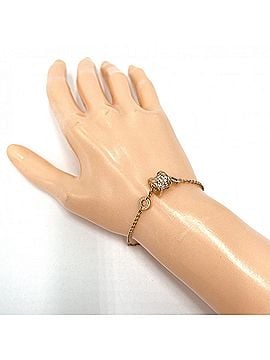 Bvlgari Bvlgari Bulgari B-zero 1 Bracelet for Women, Adjustable, Au750 PG 18K Gold, Diamond, Approx. 8.1g (view 2)