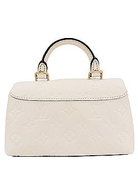 Louis Vuitton Louis Vuitton Women's Nano Madeleine Handbag Shoulder Bag Crossbody LOUIS VUITTON M12145 Monogram Empreinte Cream Gold Hardware (view 2)