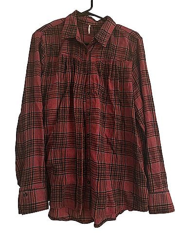 Free People Long Sleeve Button-Down Shirt (view 1)