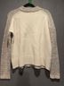 Rag & Bone White Tan Pullover Sweater Size M - photo 4