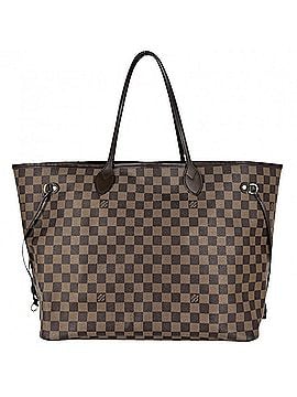 Louis Vuitton Louis Vuitton Neverfull GM Tote Bag for Women, Handbag/Shoulder Bag, LOUIS VUITTON N51106, Damier Canvas, Brown, Gold Hardware (view 1)