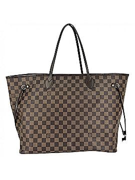 Louis Vuitton Louis Vuitton Neverfull GM Tote Bag for Women, Handbag/Shoulder Bag, LOUIS VUITTON N51106, Damier Canvas, Brown, Gold Hardware (view 2)