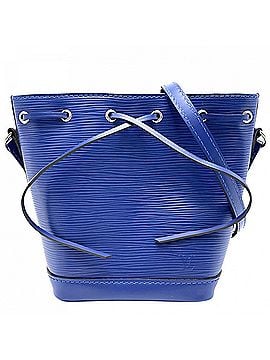 Louis Vuitton Louis Vuitton Epi Nano Noe Mini Shoulder Bag for Women, Blue, M42572, Silver Hardware (view 1)
