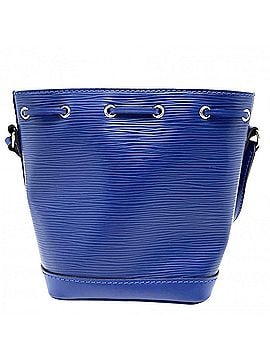 Louis Vuitton Louis Vuitton Epi Nano Noe Mini Shoulder Bag for Women, Blue, M42572, Silver Hardware (view 2)