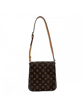 Louis Vuitton Louis Vuitton Women's Shoulder Bag, Musette Salsa Short M51258, Monogram Canvas, Brown, Gold Hardware (view 1)