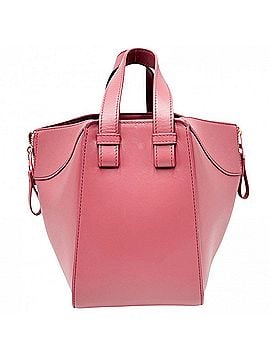 Loewe Loewe Women's Hammock Bag Compact Shoulder Handbag Crossbody Leather LOEWE A538H13X02 Calfskin Pink Purple Gold Hardware (view 2)