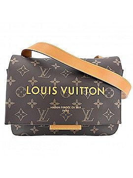 Louis Vuitton Louis Vuitton Men's Monogram Takeout Messenger Shoulder Bag, M28113, Canvas, Brown, Gold Hardware (view 1)
