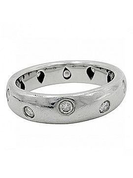 Tiffany & Co. Tiffany &amp; Co. Women's Dots Ring, Jewelry Accessory, Pt950 Platinum, Diamond, Approx. 6.7g (view 1)