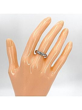 Tiffany & Co. Tiffany &amp; Co. Women's Dots Ring, Jewelry Accessory, Pt950 Platinum, Diamond, Approx. 6.7g (view 2)