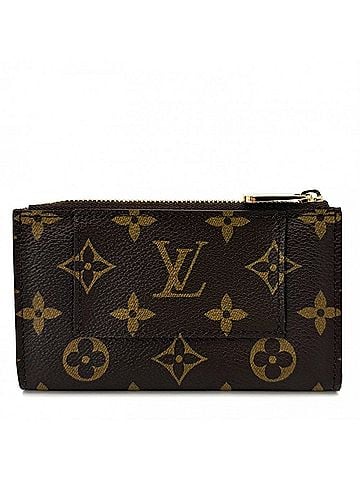 Louis Vuitton Louis Vuitton Men's Monogram Wallet/Coin Purse, Ceinture Pochette Duo, M9836, Brown with Gold Hardware (view 2)