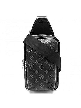 Louis Vuitton Louis Vuitton Avenue Sling Bag PM Crossbody for Men, M47137, Monogram Eclipse, Black, Silver Hardware (view 1)