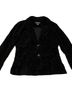 Eddie Bauer 100% Cotton Floral Black Blazer Size 6 - photo 5