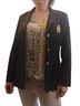 Boston Proper Solid Blue Gold Blazer Size L - photo 6