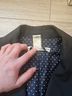 Boston Proper Solid Blue Gold Blazer Size L - photo 8