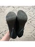 Elizabeth and James Black Heels Size 7 1/2 - photo 4