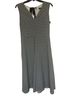Weekend Max Mara 92% Polyester 8% Elastane 100% Cotton Print Black White Casual Dress Size 8 - photo 1