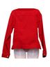 Bill Blass Solid Red Denim Jacket Size M - photo 2