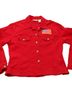 Bill Blass Solid Red Denim Jacket Size M - photo 5