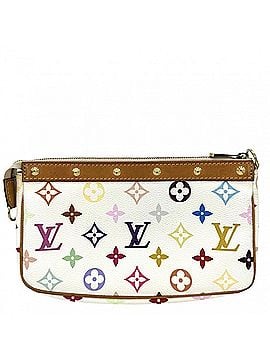 Louis Vuitton Louis Vuitton Shoulder Bag for Women, Pochette Accessoires, Bag, Crossbody LOUIS VUITTON M92649, Monogram Multicolor, White, Multicolor (view 2)