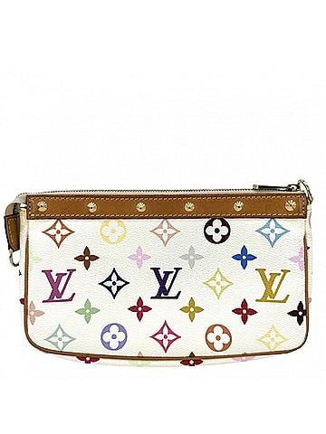 Louis Vuitton Louis Vuitton Shoulder Bag for Women, Pochette Accessoires, Bag, Crossbody LOUIS VUITTON M92649, Monogram Multicolor, White, Multicolor (view 2)