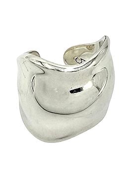 Tiffany & Co. Tiffany &amp; Co. Women's Elsa Peretti Bone Cuff Ring, Sterling Silver 925, Approx. 74238300, 8.3g (view 1)