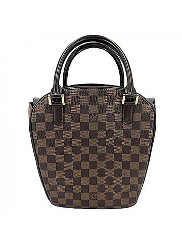 Louis Vuitton Louis Vuitton handbag for women, Salia Sauer, LOUIS VUITTON N51284, Damier canvas, brown, gold hardware. (view 1)