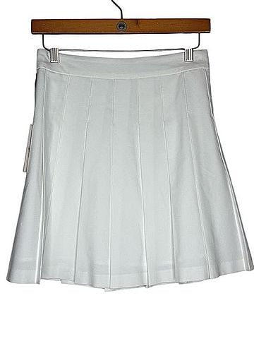 Sunday Best olive mini pleated skirt Casual Skirt (view 1)