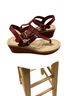 Journee Collection Red Sandals Size 7 1/2 - photo 2