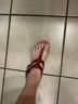 Journee Collection Red Sandals Size 7 1/2 - photo 8