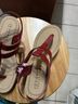Journee Collection Red Sandals Size 7 1/2 - photo 4