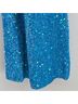 Nasty Gal Inc. 100% Polyester Solid Teal Blazer Size 6 - photo 9