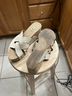 Volatile White Sandals Size 8 - photo 4