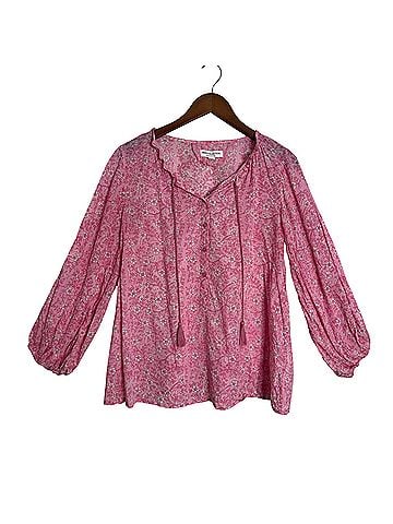 Emerson Fry Crocus Bardot Top Long Sleeve Blouse (view 1)