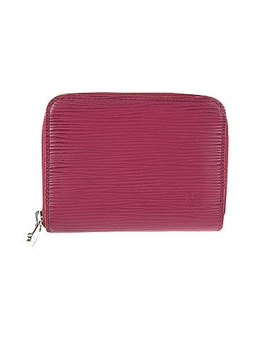 Louis Vuitton LOUIS VUITTON Louis Vuitton Epi Zippy Coin Purse Pink Fuchsia Silver Hardware Leather M60383 Wallet/Coin Case Business Card Holder/Card Women's (view 1)