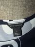 Ann Taylor 100% Polyester 92% Polyester 8% Spandex Floral Blue White Short Sleeve Blouse Size S - photo 3