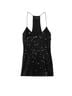 Tibi Black Tank Top Size 6 - photo 1