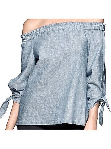 Lorna Jane Active Off The Shoulder Top Short Sleeve T-Shirt (view 1)