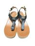 MICHAEL Michael Kors Black Gold Sandals Size 7 - photo 5