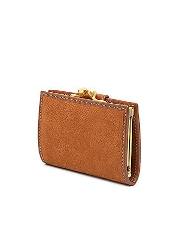 Gucci Gucci coin purse/wallet, brown leather, women's. (view 2)