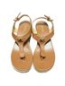 MICHAEL Michael Kors Brown Gold Sandals Size 7 - photo 5